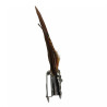 Pin with Feather and Deer Motif