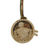 Medal with amber