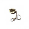 Keychain with boar decoration