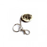Keychain with boar decoration