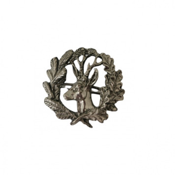 Pin with Roe Deer Motif