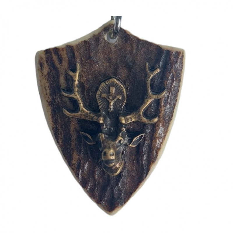 Keychain With Deer Decoration Hubertus (LP19/B)
