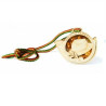 Medal with amber