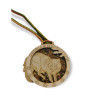Medal with amber and Fox
