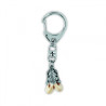 Keychain ARTURE with deer teeth decoration (1617)