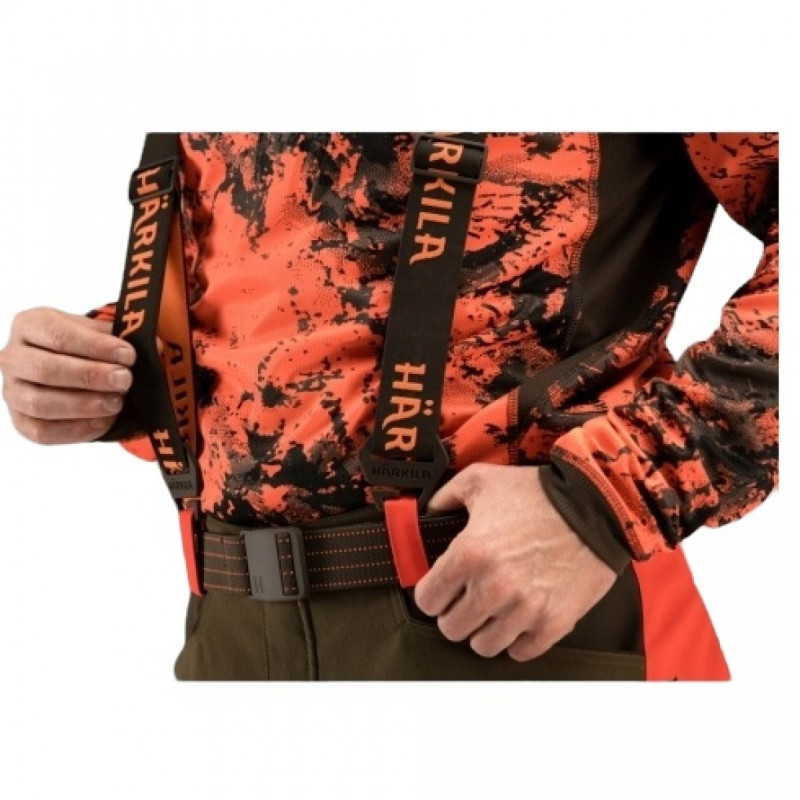 Diržas Harkila Wildboar Pro Tech (Brown/Orange Blaze)