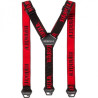 Harkila Tech braces (Shadow brown/Red)