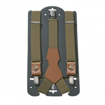 Suspenders Chamios AKAH brown/green 87641000