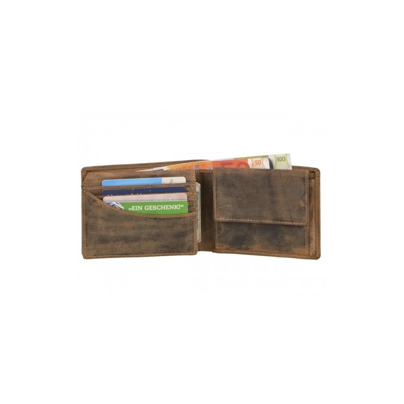 Wallet "Stag" High Format GREENBURRY 1705-Stag-25