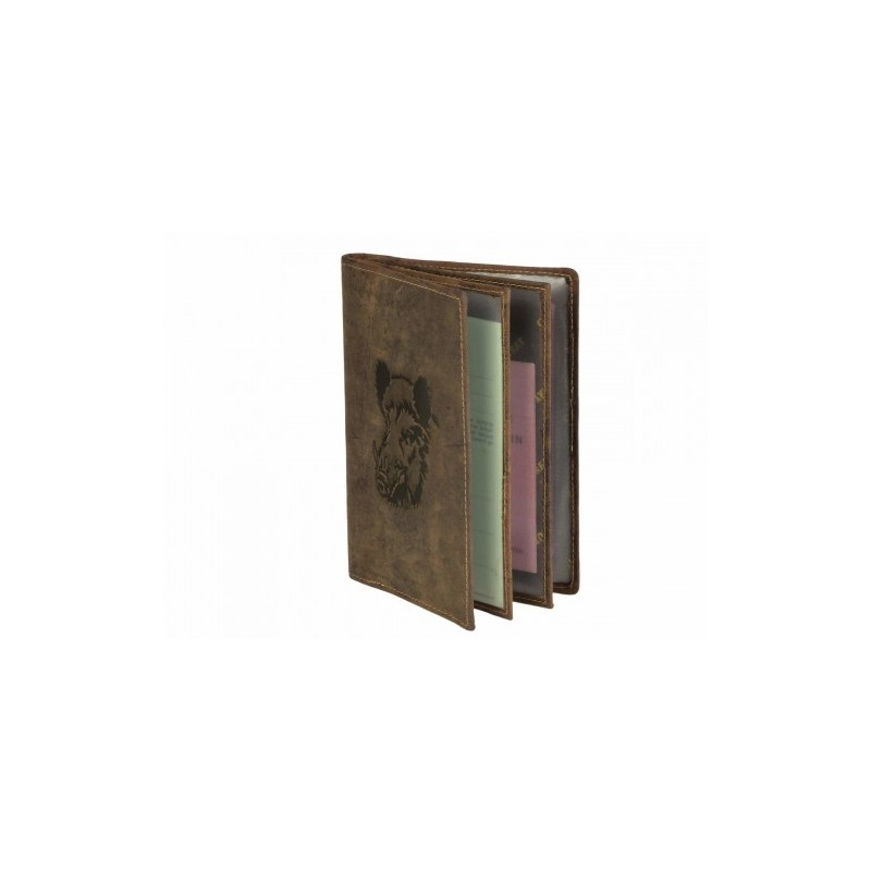 Leather Case For Documents GREENBURRY 328B-Wild Boar-25