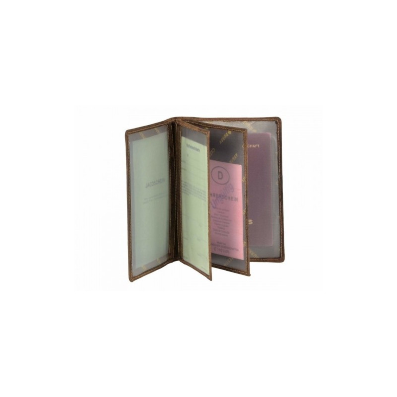 Leather Case For Documents GREENBURRY 328B-Wild Boar-25