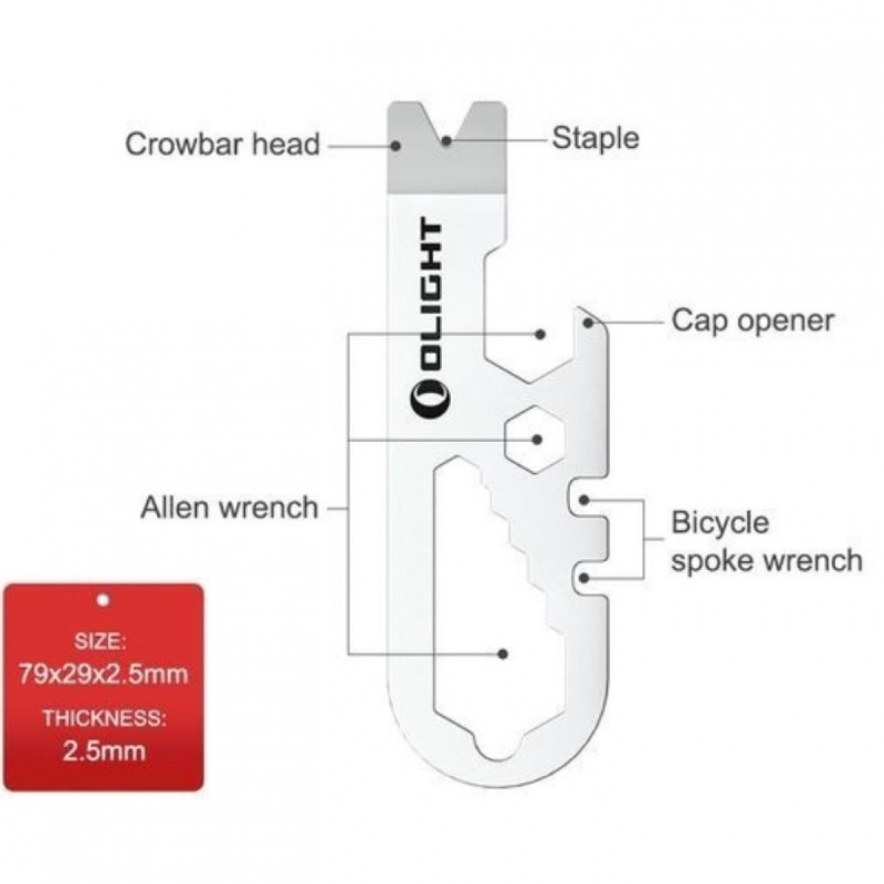 Daugiafunkcinis įrankis OLIGHT Multitool