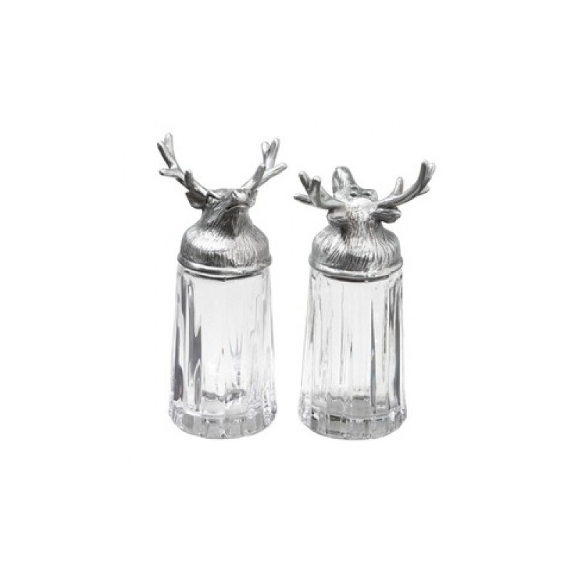 Salt and pepper container set