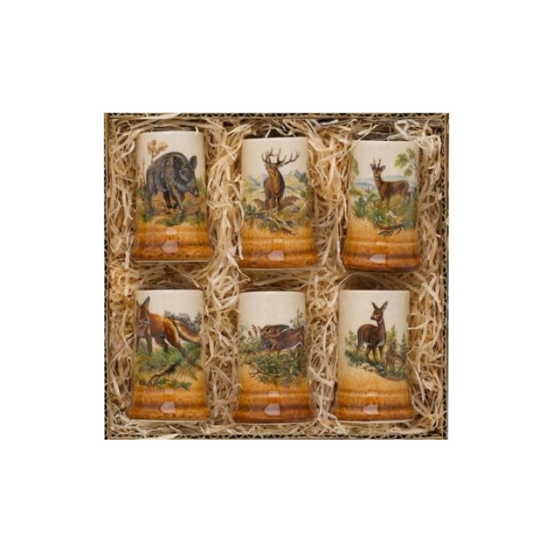Ceramic shot set (6pcs)