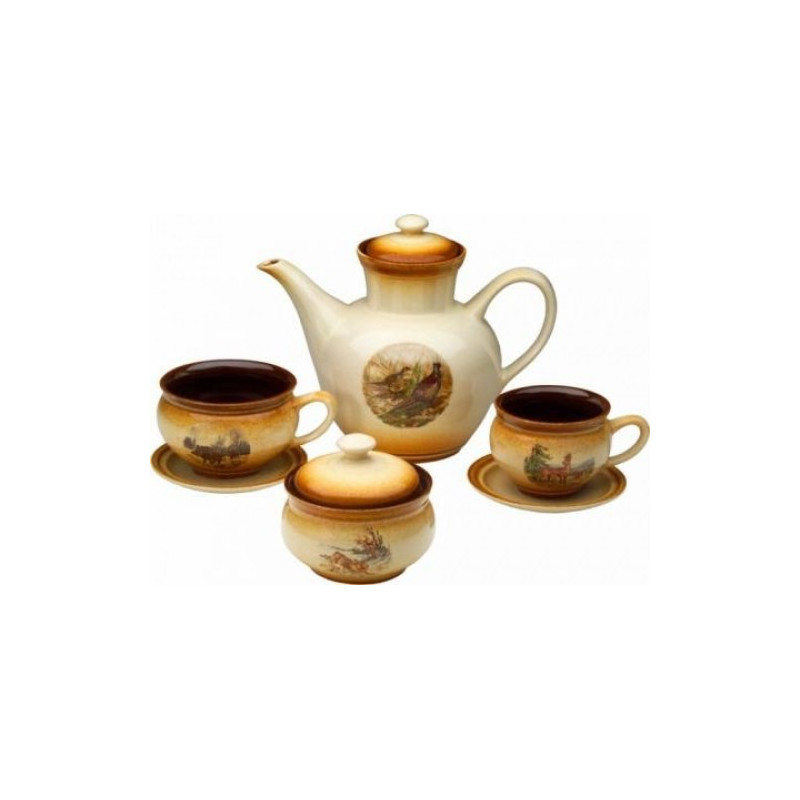 Ceramic Tea set (14 pcs)