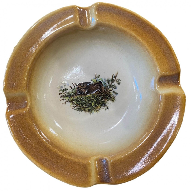 Ashtray with bunny decoration KOZAP (16cm)