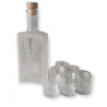 Bottle 500ml + 6 pcs glasses 35 ml