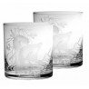 Wisky Glasses Set "Round" 6 pcs (280 ml)