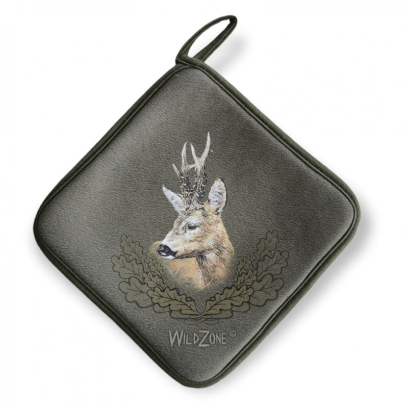 Kitchen Set with Roe Deer Print (green)