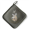 Kitchen Set with Roe Deer Print (green)