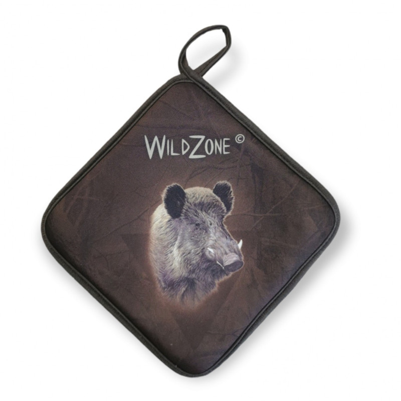 Kitchen Set with Wild Boar Print (brown)