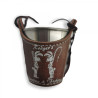 Shot glass with a neck strap 