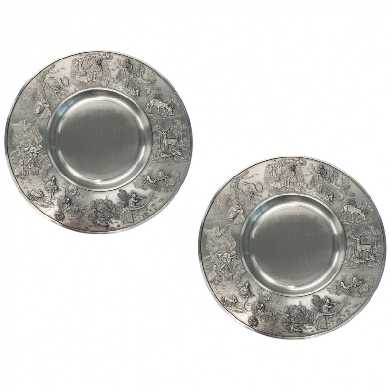 Wall plate ARTINA with hunting motif 24cm (10071)