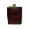 Flask Huntera with Genuine Leather HGE101BR