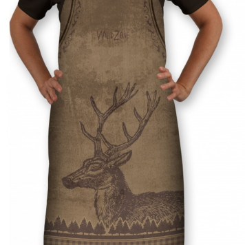 Prijuostė su stirninu šviesiai ruda WILD ZONE M-166-1910