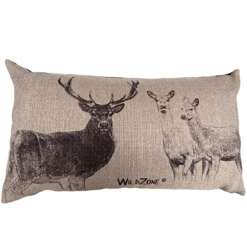 Pillow with deer print 54x32 WILD ZONE M-371-1733