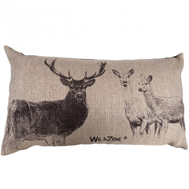 Pillow with deer print 54x32 WILD ZONE M-371-1733