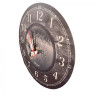 Wall clock with duck print 30 cm Wild Zone M-374-1754