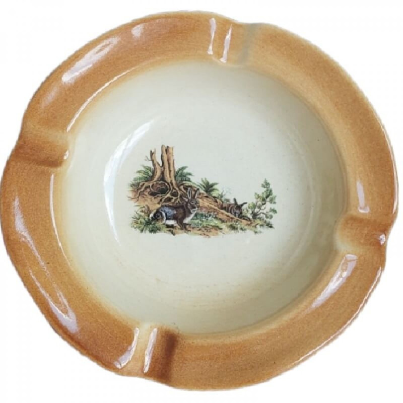 Ashtray With bunny Decoration KOZAP (16 Cm)