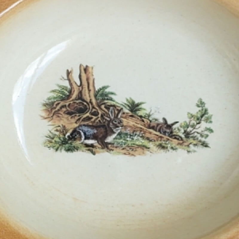 Ashtray With bunny Decoration KOZAP (16 Cm)
