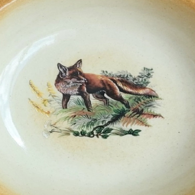 Ashtray With fox Decoration KOZAP (16 Cm)