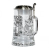 Beer mug ARTINA with lid and duck motif 0,5l (93313)