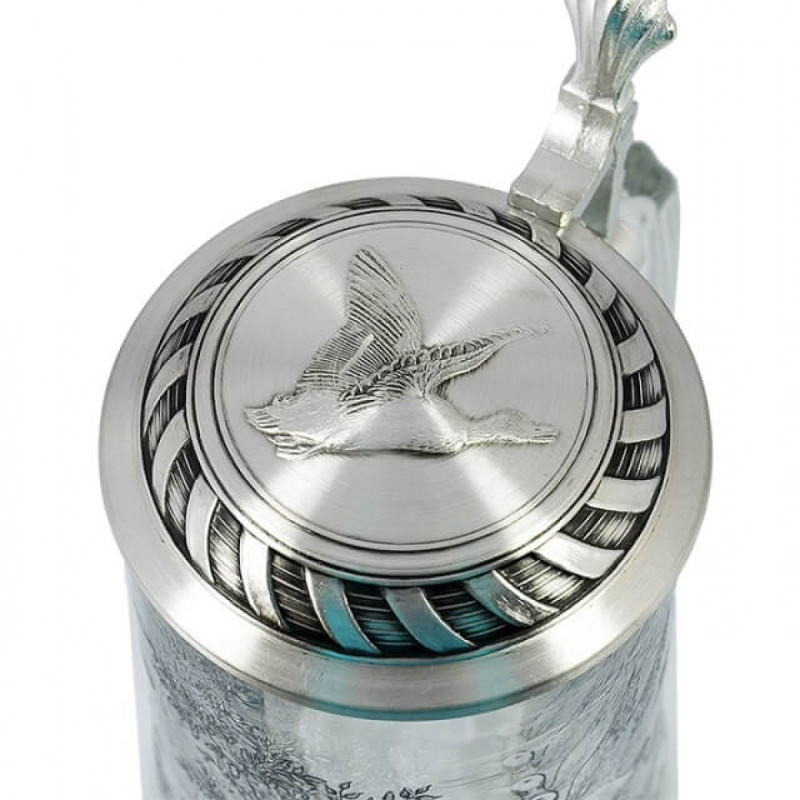 Beer mug ARTINA with lid and duck motif 0,5l (93313)