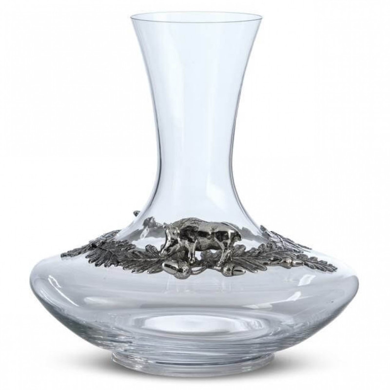 Wine decanter ARTINA with boar motif 1,5l (60096)