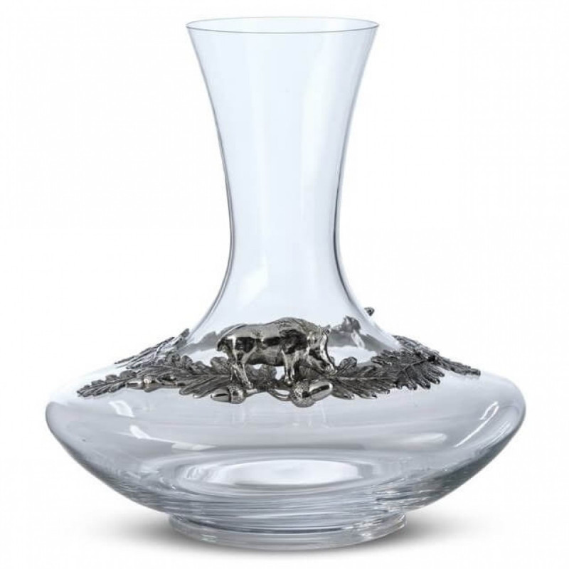 Wine decanter ARTINA with boar motif 1,5l (60096)