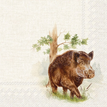 Servetėlės Fritzmann "Wild Boar" 20 vnt.