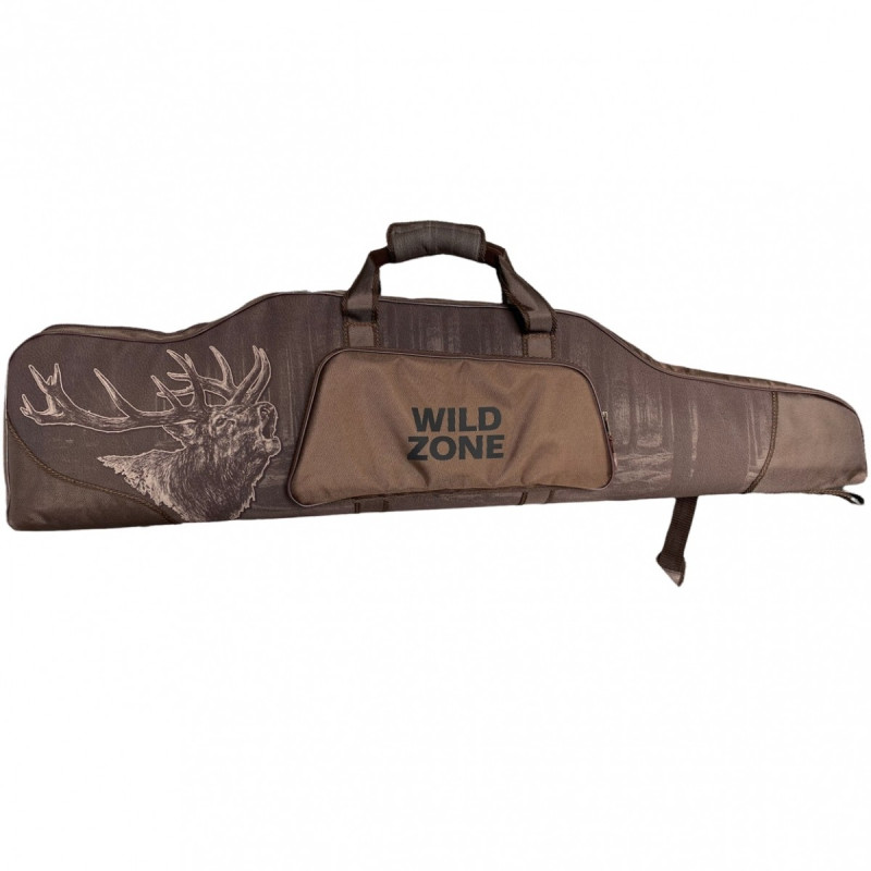 Dėklas ginklui WILD ZONE su riaumojančiu elniu 115x7x30cm