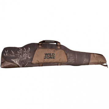 Rifle case WILD ZONE with roaring deer 128x7x30cm