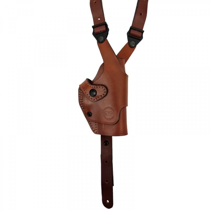 Shoulder holster Falco Sig Sauer P320 leather, brown D220-SSP320-R-BR