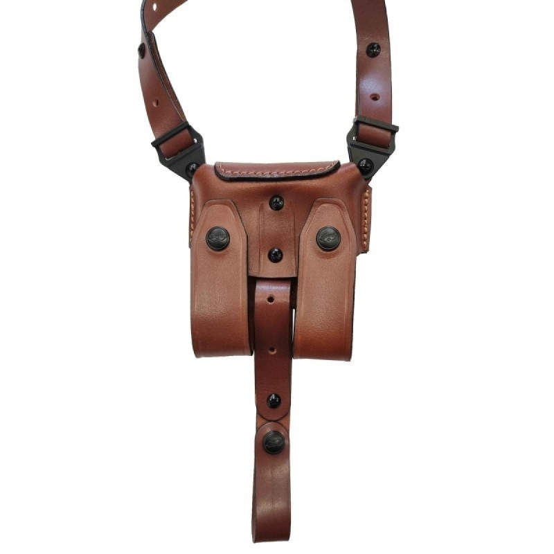 Shoulder holster Falco Sig Sauer P320 leather, brown D220-SSP320-R-BR