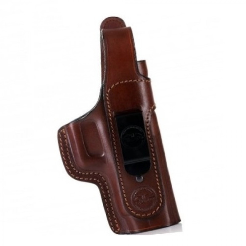 Pistol case Falco Glock 17 GEN5 leather, brown A206-G17-R-BR
