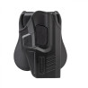 Dėklas ginklui GLOCK 19 Gen 3-5, 19X, 45, plastikinis (3.1592)