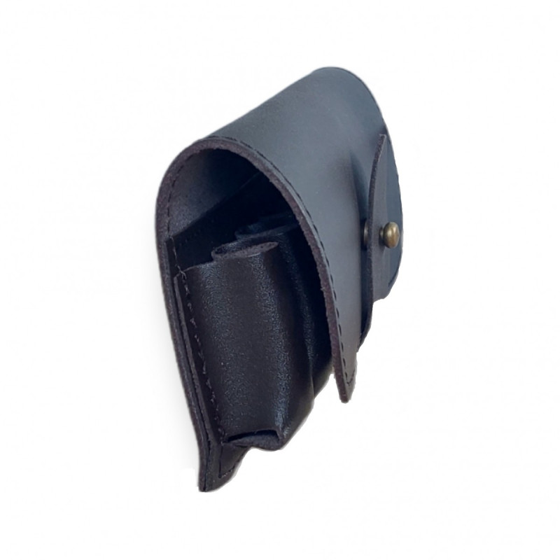 Cartridge case "KOZAP" on the belt, up to 6 pcs, brown (11A)