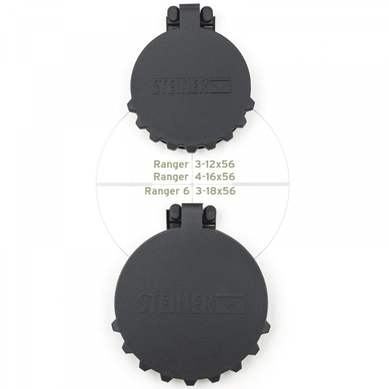 Flip Covers STEINER Ranger 3-12x56, 4-16x56 ir Ranger 6 3-18x56 76930000