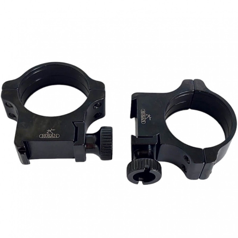 Šautuvo laikiklio žiedai Rusan prism 19 - 30mm, screw H12 (011-19-30-12-M)