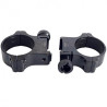 Šautuvo laikiklio žiedai Rusan prism 19 - 30mm, screw H12 (011-19-30-12-M)